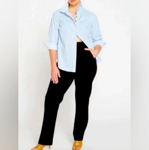Sejour Curvy Fit Straight Leg Trousers